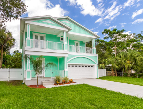 South Tampa Key West Style 3,200 sq. ft. under roof : 2,300 Heated/Cooled